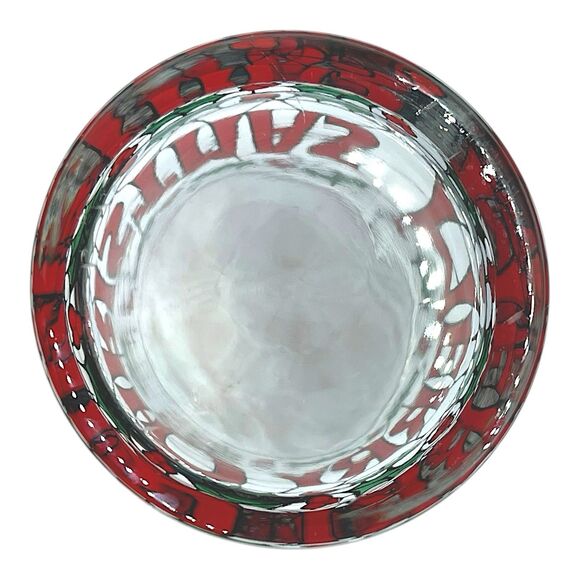 Set of 3 Vintage Cera Houze Merry Christmas Tumblers 4-1/8" high, 3-1/4" width - Picture 11 of 11